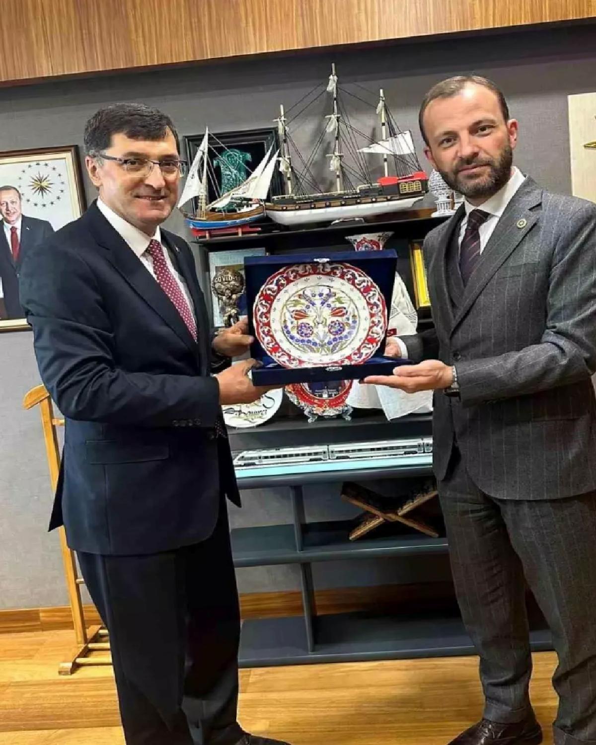 Kütahya Belediye Başkanı Kahveci, Milletvekillerini Ziyaret Etti