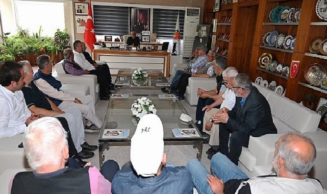 Kuzdere’de yaşayan vatandaşlardan Lider Topaloğlu’na manalı ziyaret