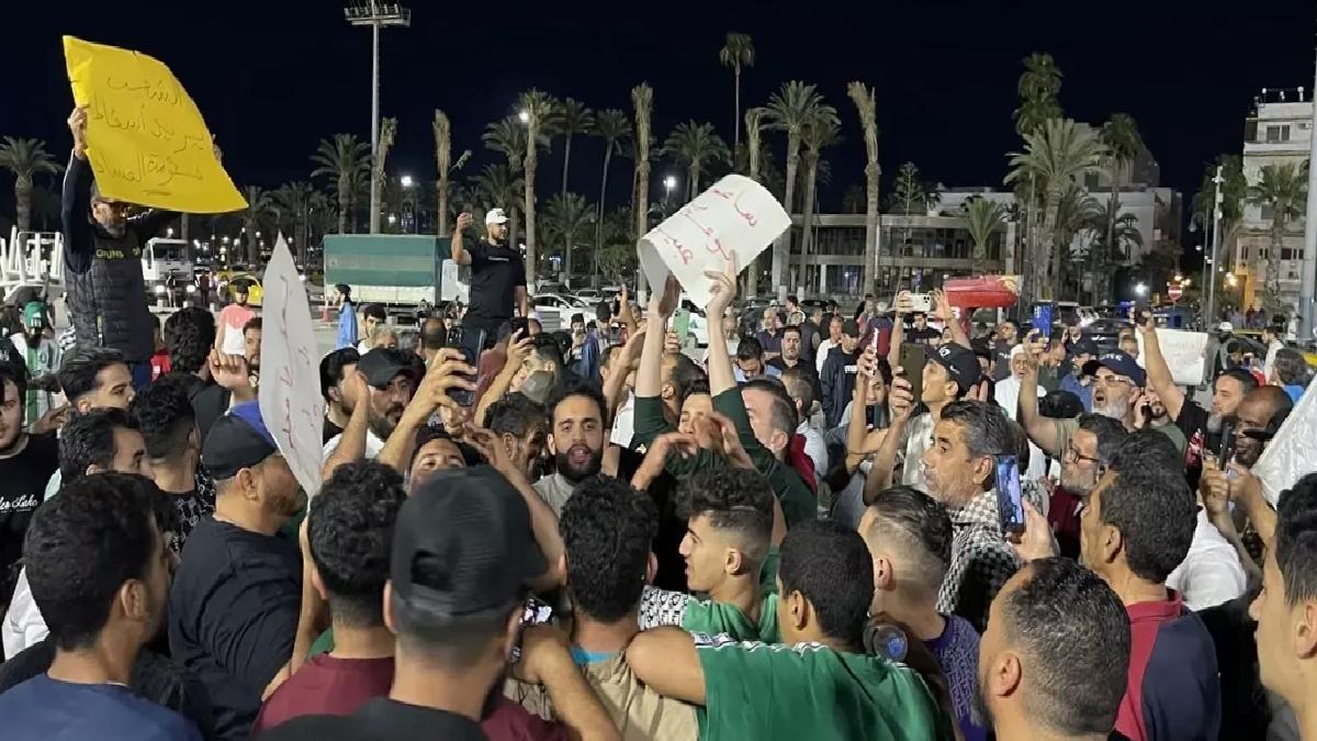 Libya’nın başşehri Trablus’taki şovlara iştirak azaldı