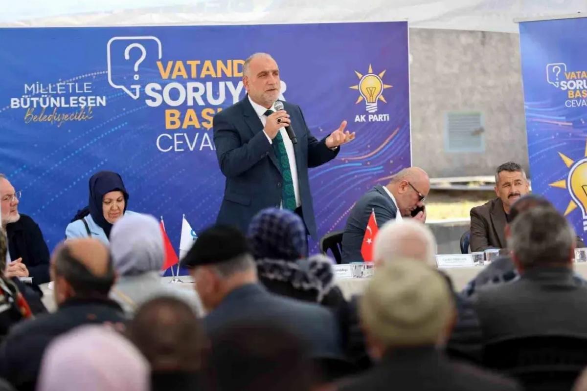 Lider Sandıkçı, Karşıyaka Mahallesi’nde Vatandaşlarla Buluştu