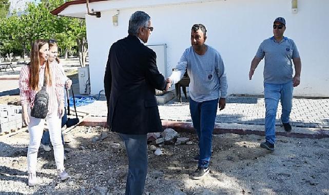 Lider Topaloğlu ilçe genelindeki çalışmaları denetledi