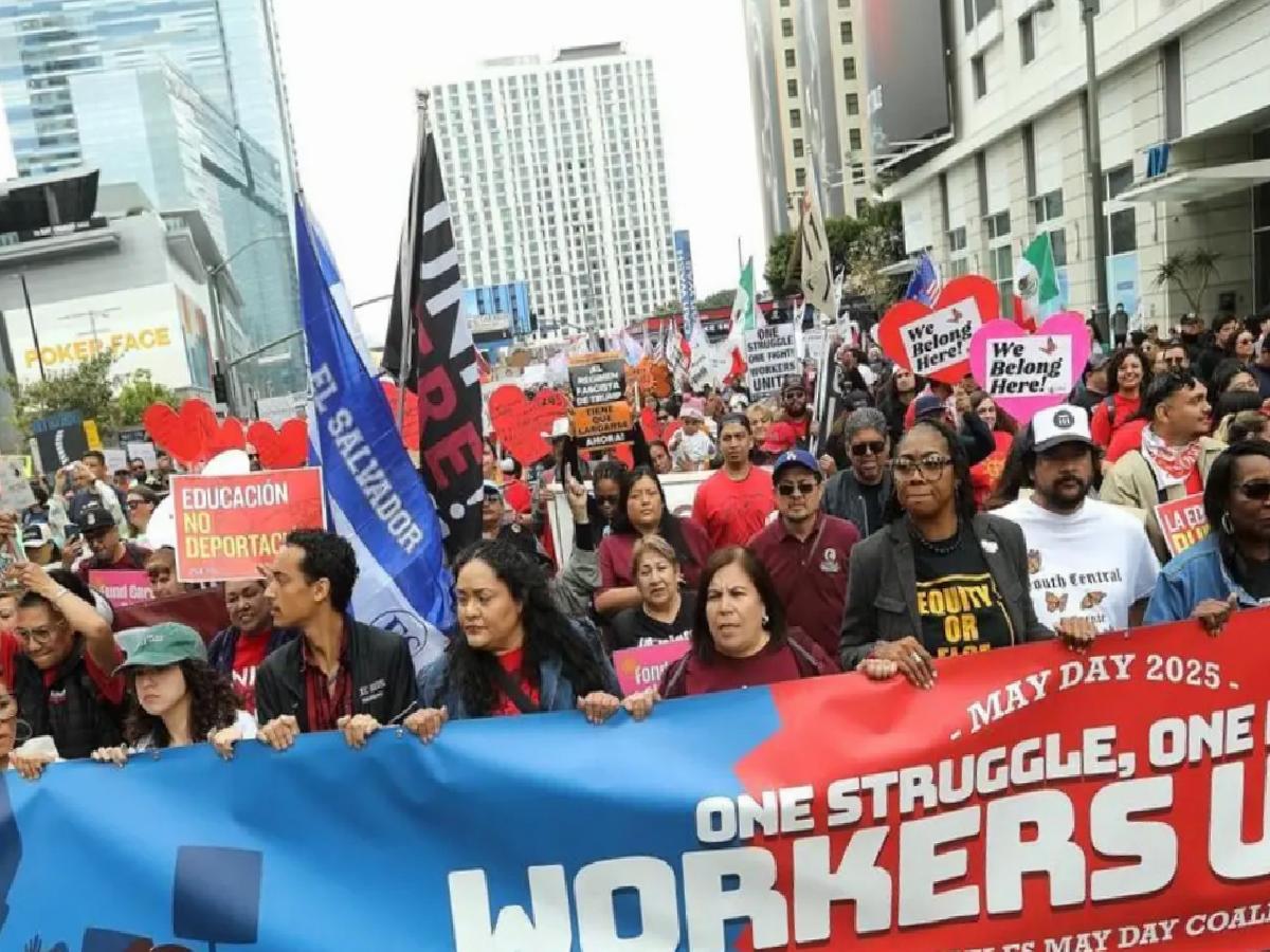 Los Angeles’ta 1 Mayıs Mitingi