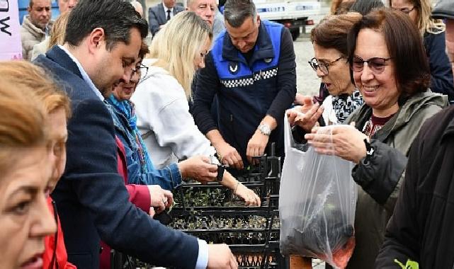 Lüleburgaz Belediyesi’nden vatandaşlara 20 bin adet fide