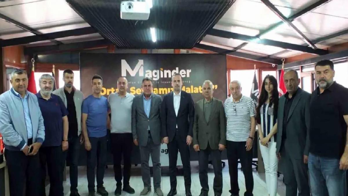 MAGİNDER ve Özsan Kooperatifi Meseleleri Görüştü
