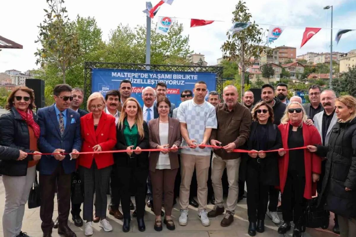 Maltepe’de Halk Market ve Toplumsal Tesisler Hizmete Açıldı