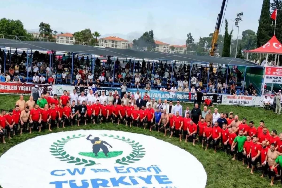 Manavgat’ta 12. Yağlı Pehlivan Güreşleri’nde Çeyrek Final Heyecanı