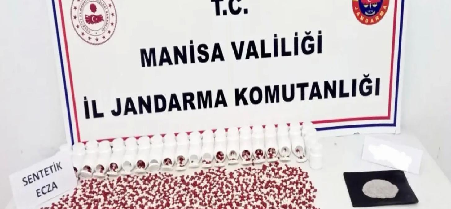 Manisa’da Uyuşturucu Operasyonu: 5 Bin Hap Ele Geçirildi