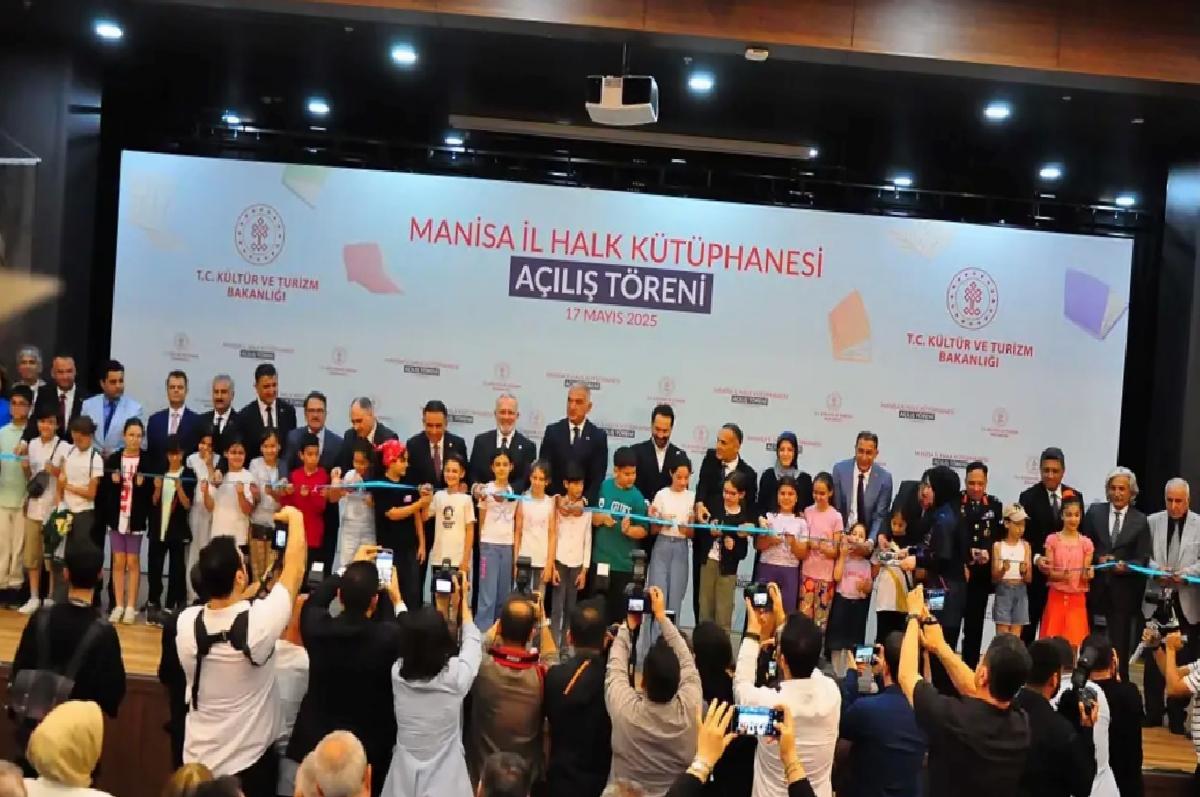 Manisa’da Yeni Halk Kütüphanesi Açıldı