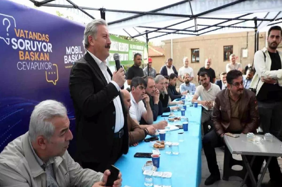 Melikgazi Belediye Başkanı Palancıoğlu, Subaşı Mahallesi’nde Vatandaşlarla Buluştu