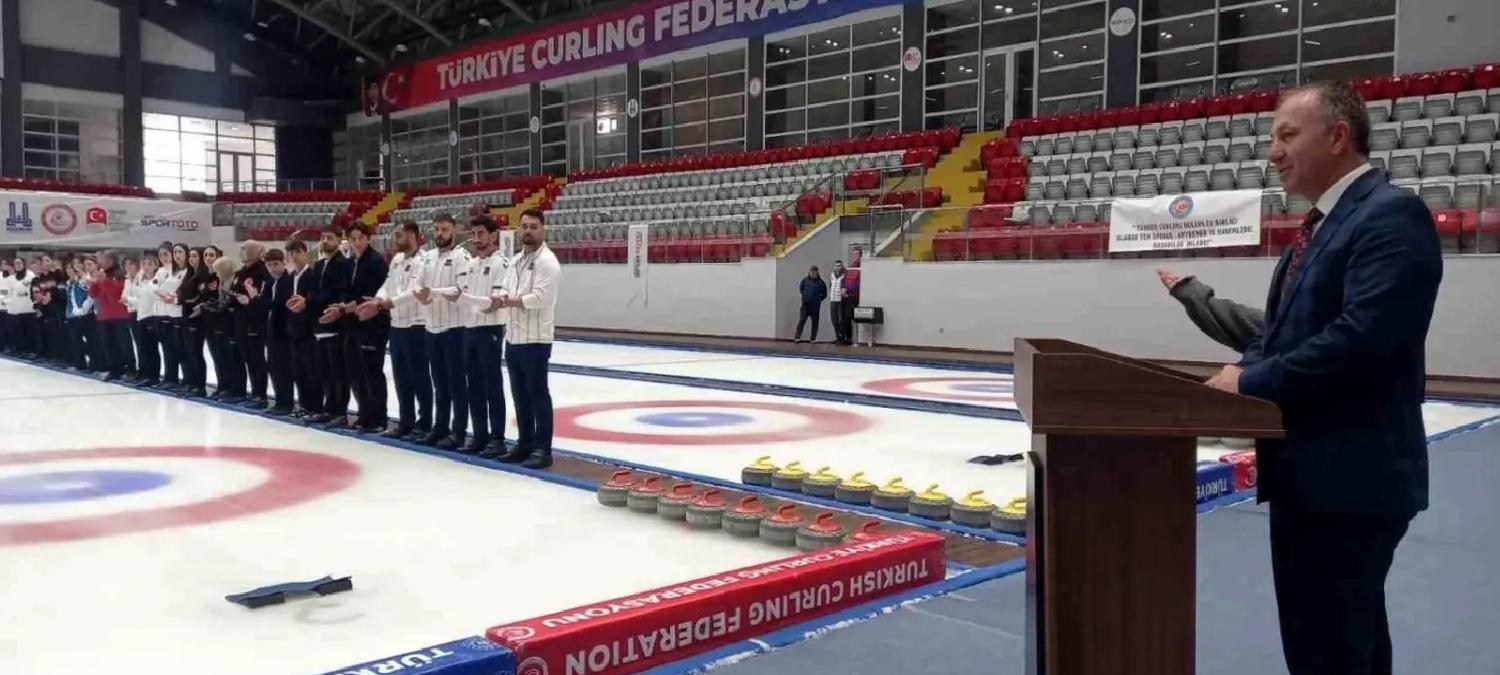 Memleketler arası Curling Open Cup Erzurum’da Başladı