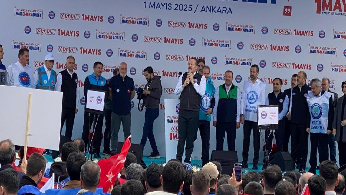 MEMUR-SEN’in Ankara’da ‘1 Mayıs’ buluşması