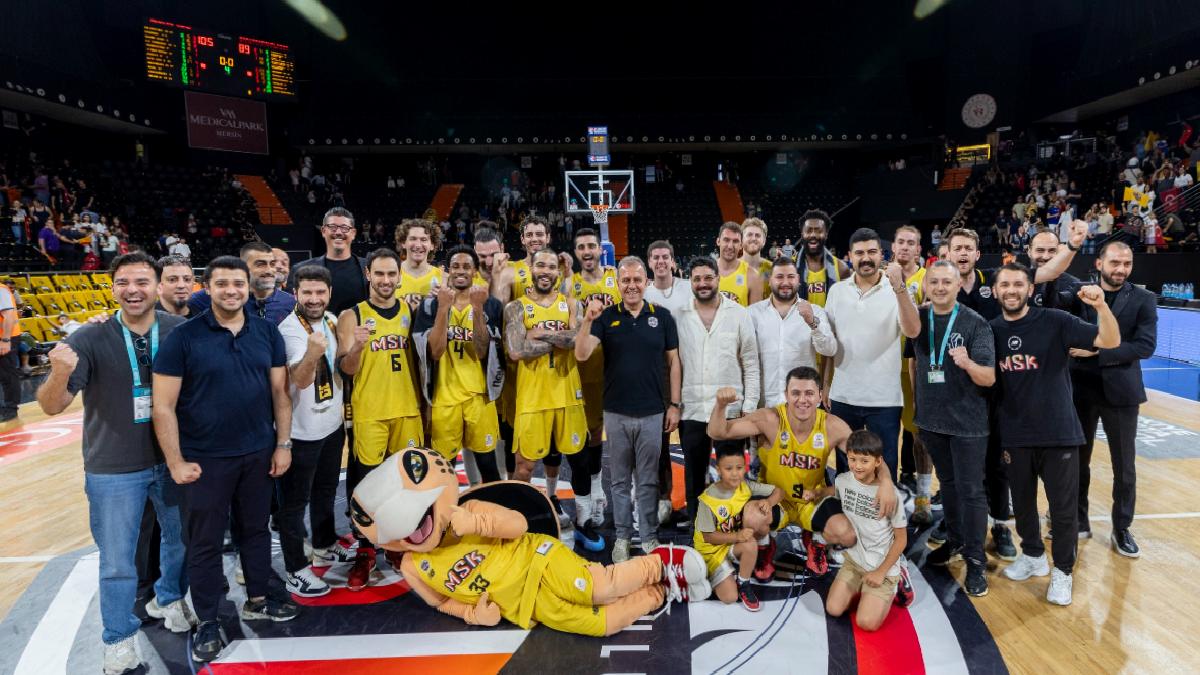 Mersin, erkek basketbolunda birinci defa Avrupa’da yer alacak