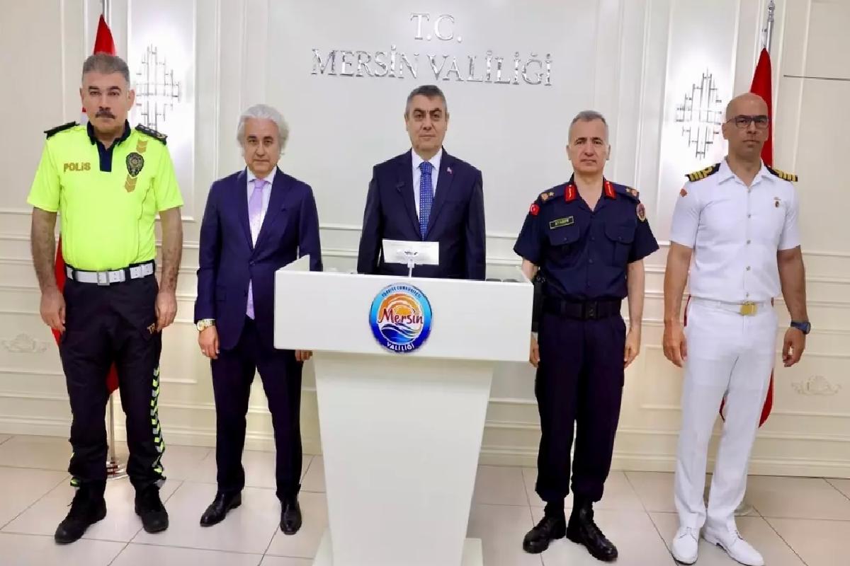 Mersin’de Asayiş Çalışmaları Değerlendirildi