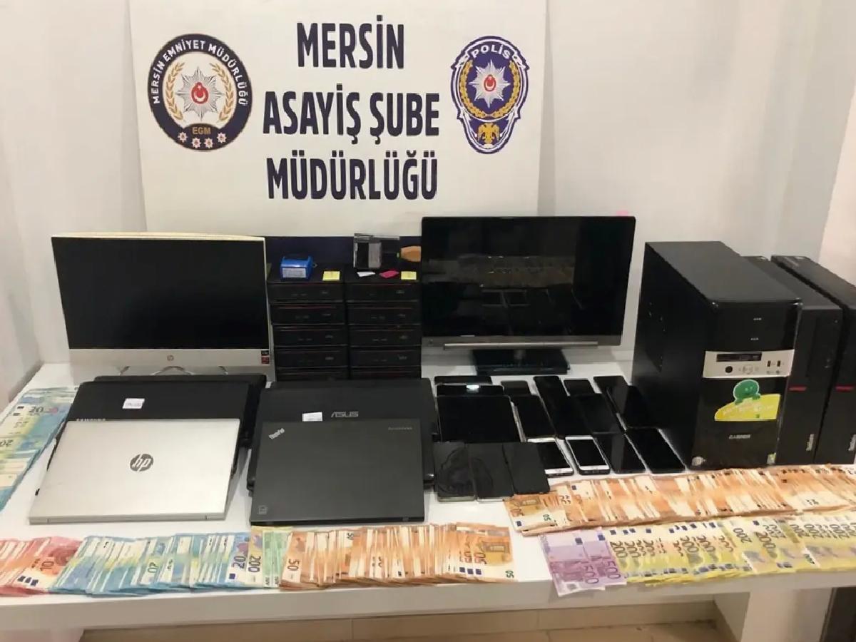 Mersin’de Dolandırıcılık Operasyonu