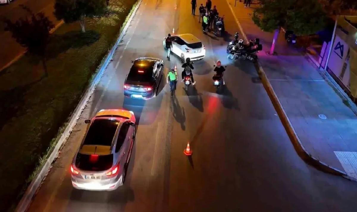 Mersin’de Motosiklet Kontrolü: 1.645 Araç Men Edildi