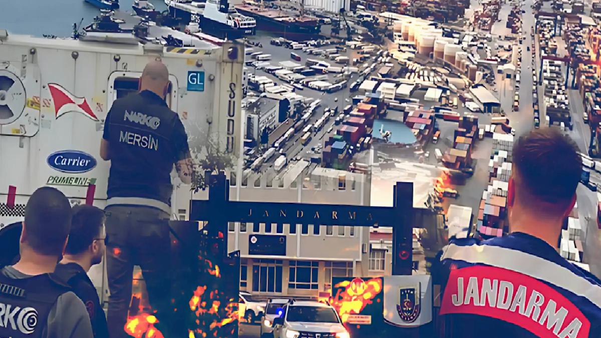 Mersin’de uyuşturucu operasyonu
