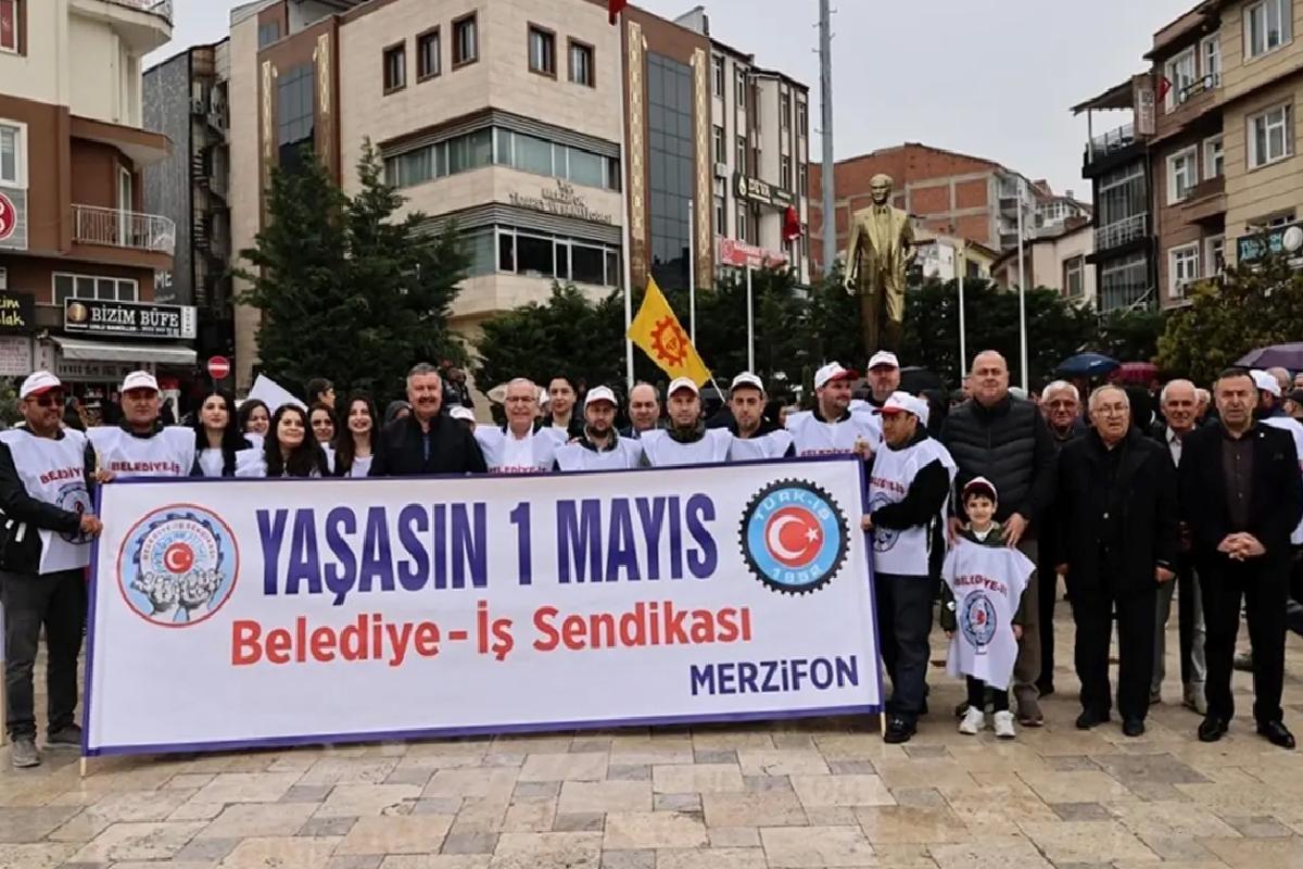 Merzifon’da 1 Mayıs Coşkusu
