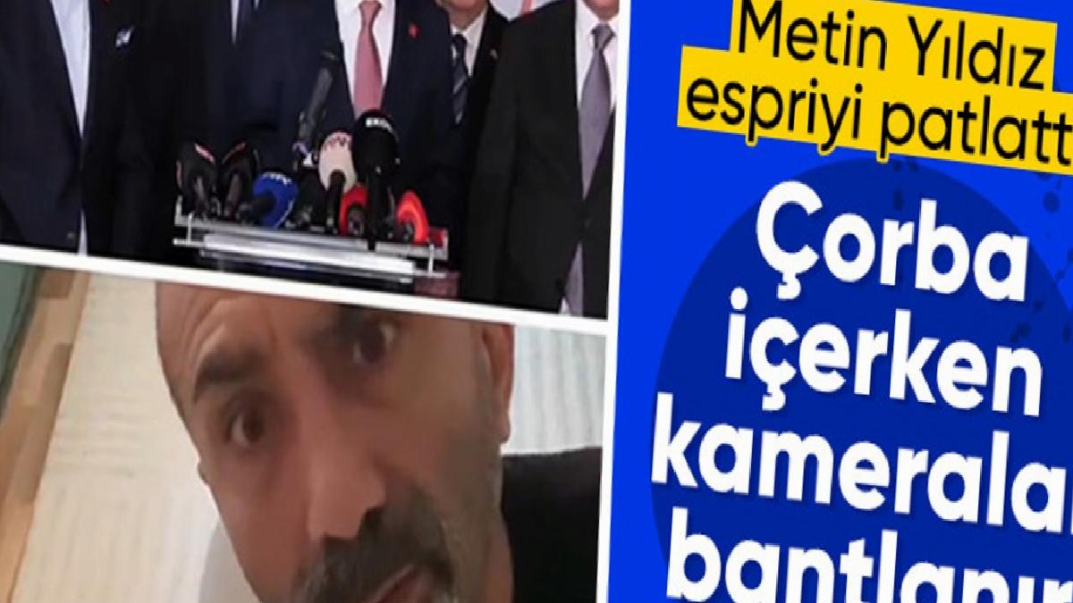 Metin Yıldız’dan CHP’ye bant göndermesi