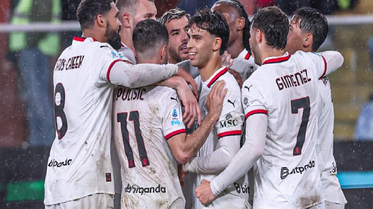 Milan geriden gelerek Genoa’yı yıktı