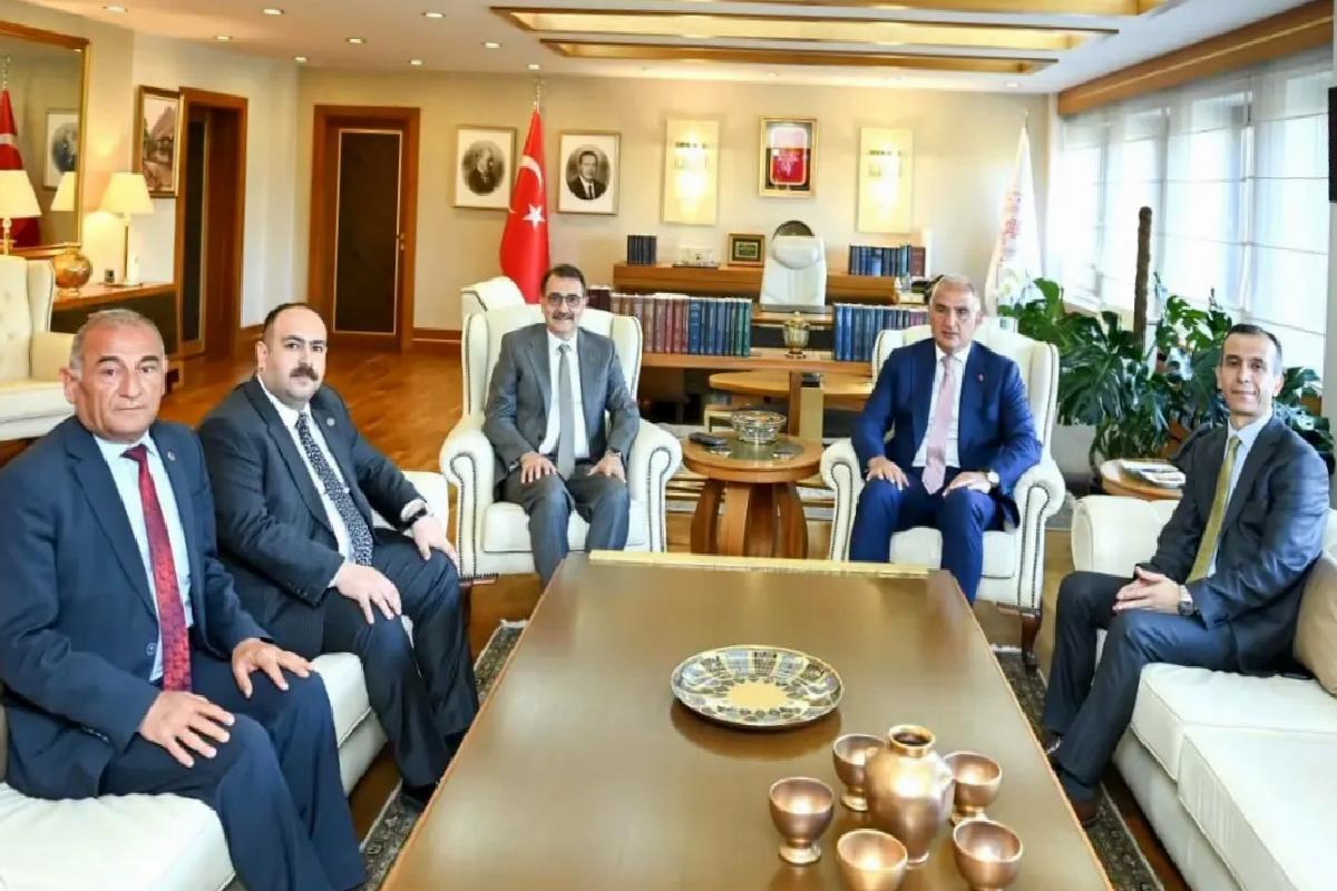 Milletvekili Dönmez ve Belediye Liderleri, Kültür ve Turizm Bakanı Ersoy’u Ziyaret Etti