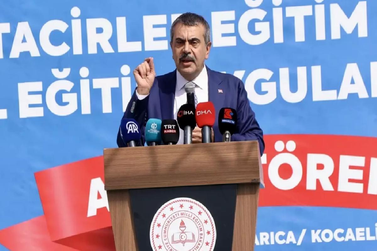 Milli Eğitim Bakanı Tekin, Kocaeli’de okul açılışına katıldı Açıklaması