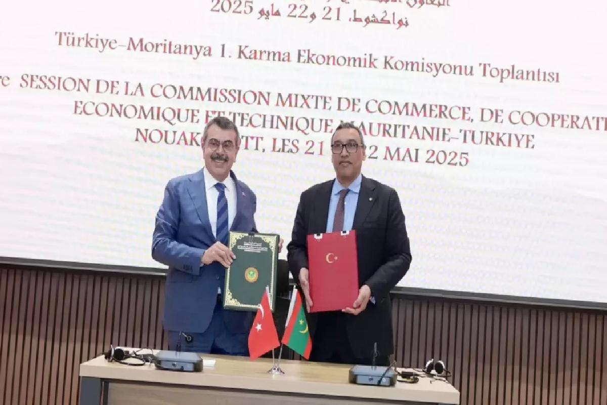 Milli Eğitim Bakanı Yusuf Tekin Moritanya’da Ekonomik İşbirliği Toplantısına Katıldı
