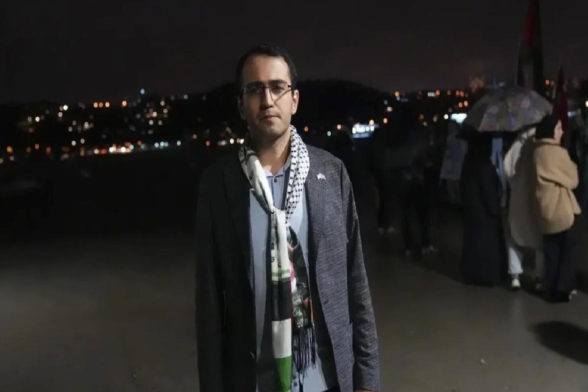 Mısır Konsolosluğu Önünde Gazze Aksiyonu