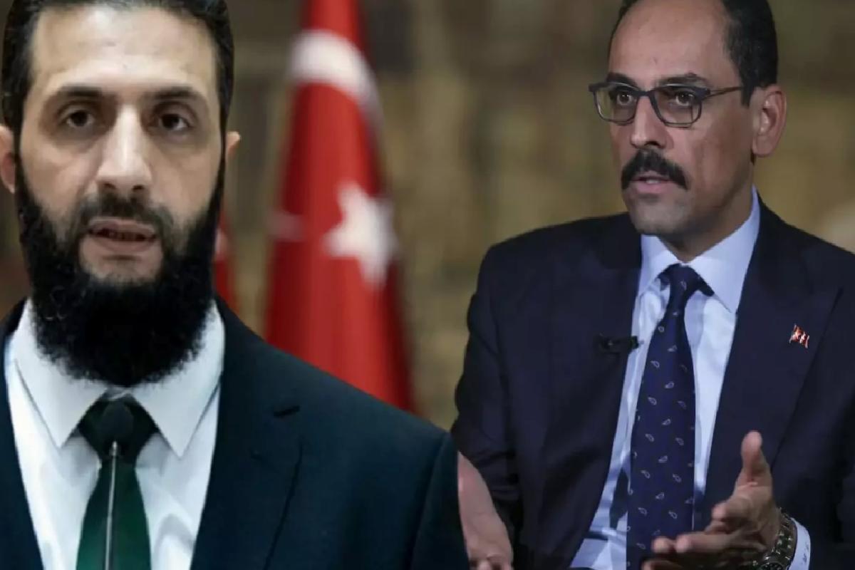 MİT Başkanı Kalın, Suriye lideri Şara ile görüştü