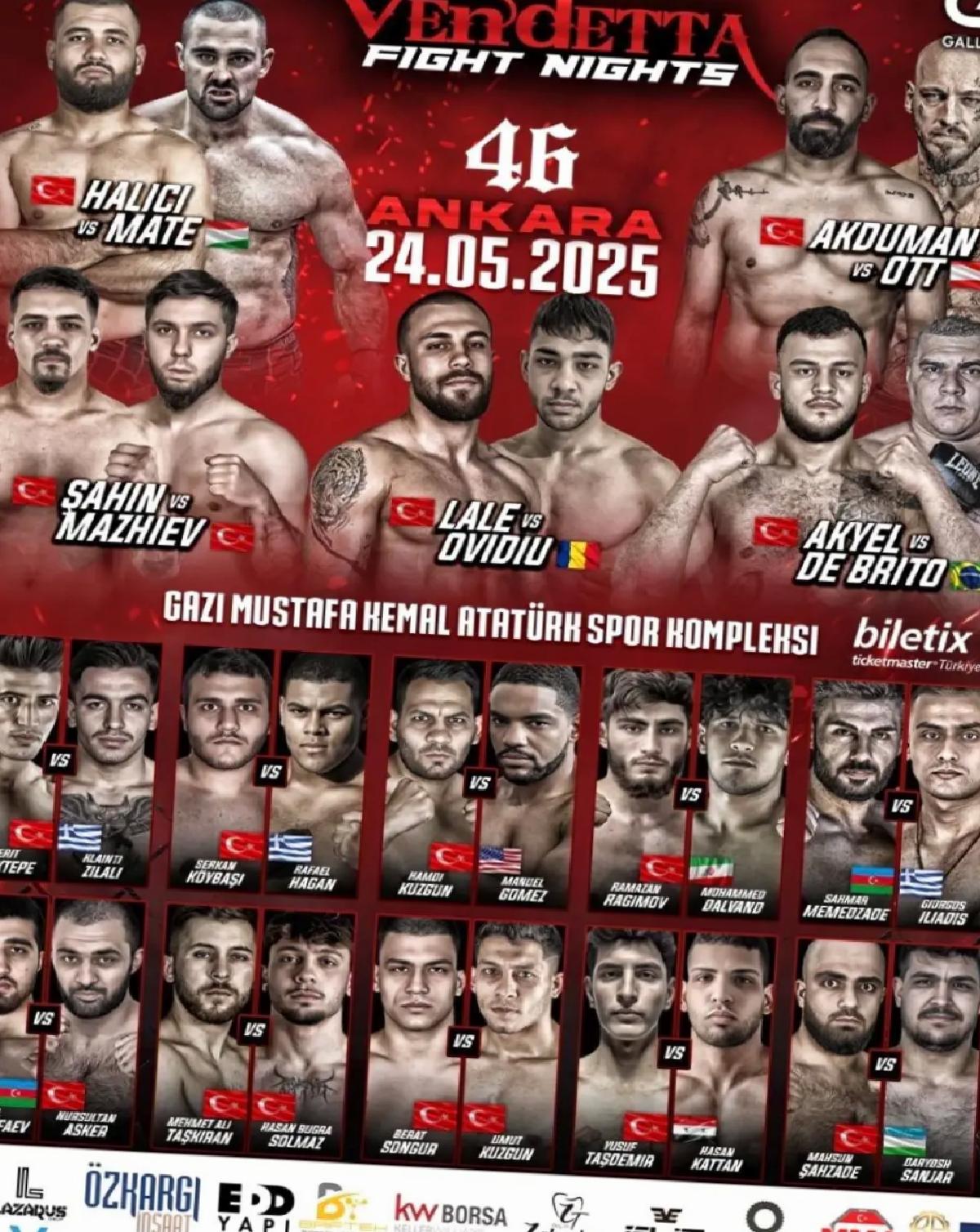 MMA Turnuvası Ankara’da!