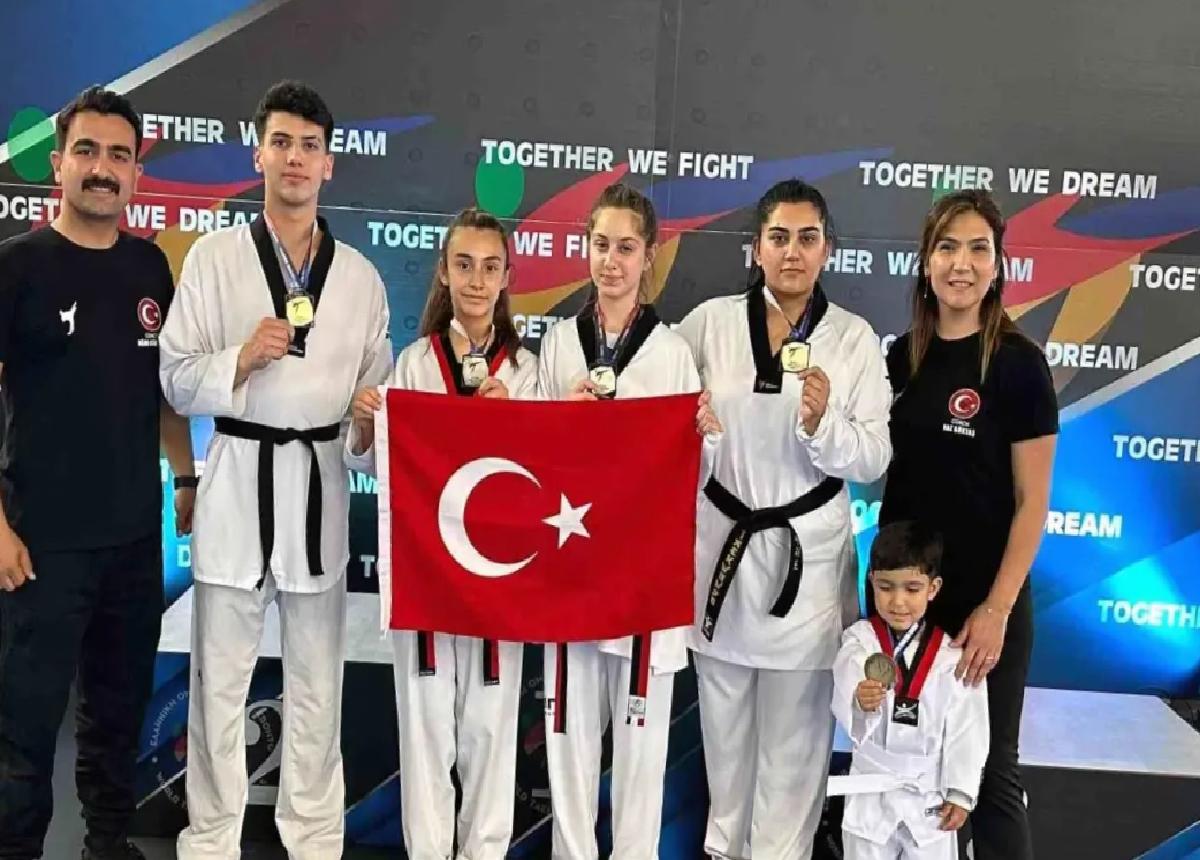 Muğla Atletleri Yunanistan’da Taekwondo Turnuvasında Muvaffakiyet Elde Etti