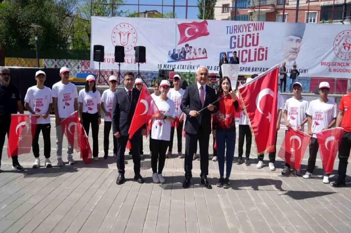 Muş’ta 19 Mayıs coşkusu