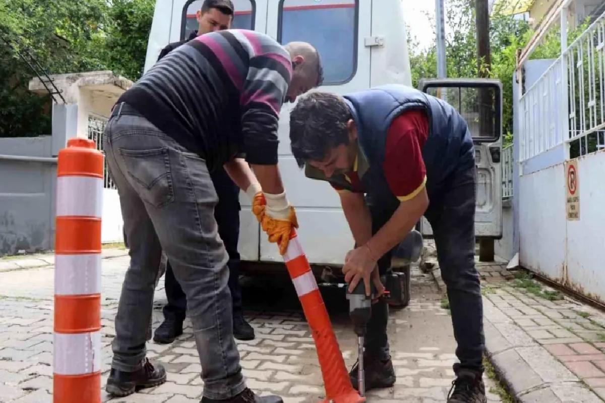 Nazilli Belediyesi’nden Tabela ve Duba Kontrolü