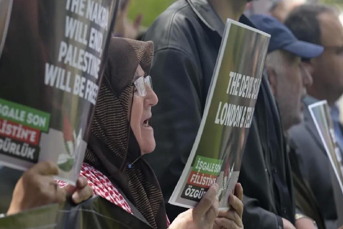 Nekbe’nin 77. Yılı İçin Protesto