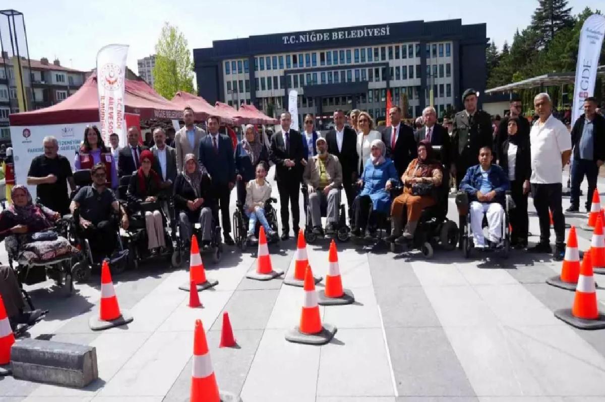 Niğde’de Engelliler Haftası İçin Empati Parkuru Kuruldu