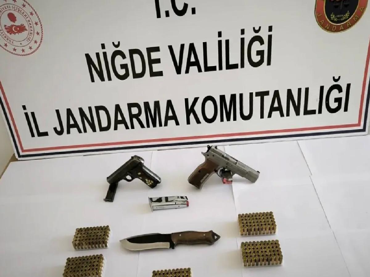 Niğde’de Ruhsatsız Silah Operasyonu