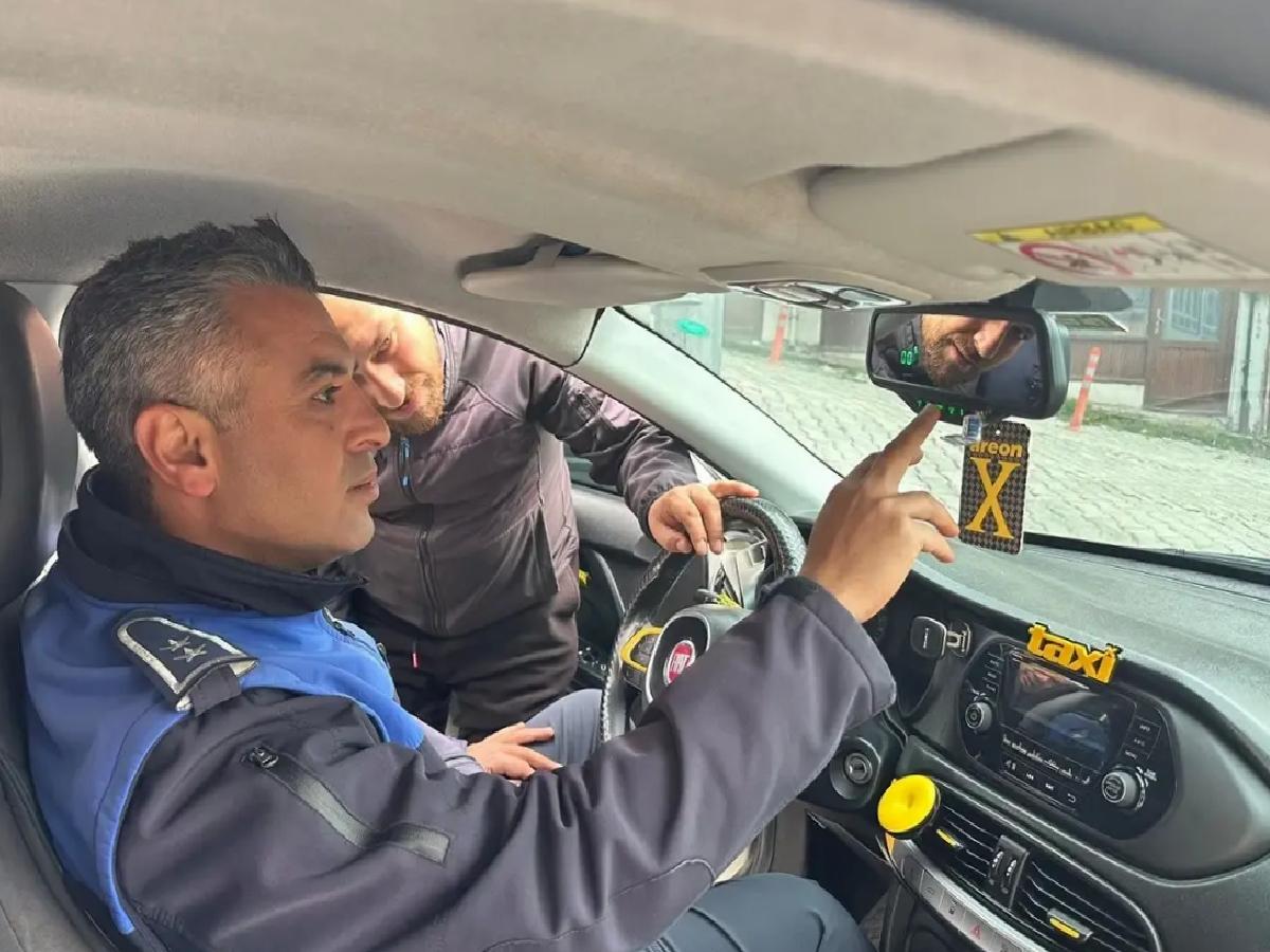 Niksar’da Taksilere Kontrol