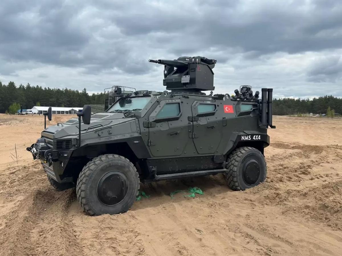 Nurol Makina Litvanya’da Askeri Yetkinliklerini Sergiliyor