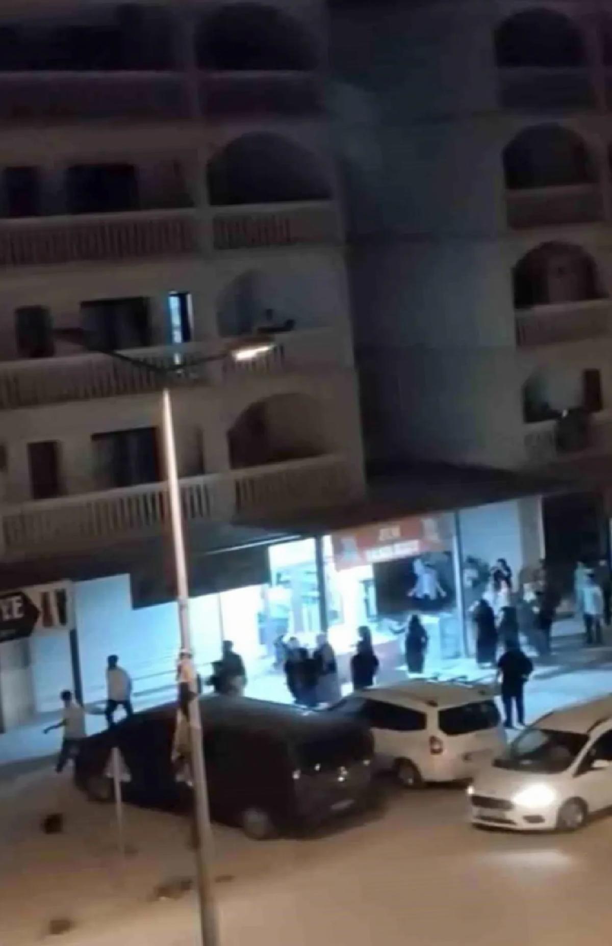 Nusaybin’de Market Önünde Tartışma