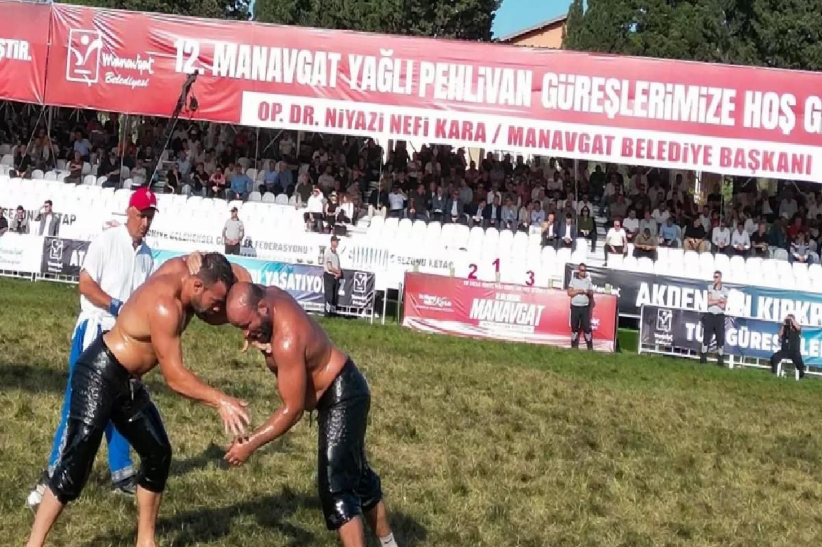 Orhan Okulu, Manavgat Yağlı Güreşleri’nde Başpehlivan Oldu