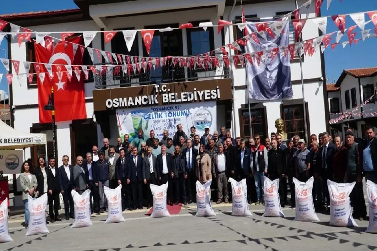 Osmancık’ta Çeltik Tohumu Dağıtımı