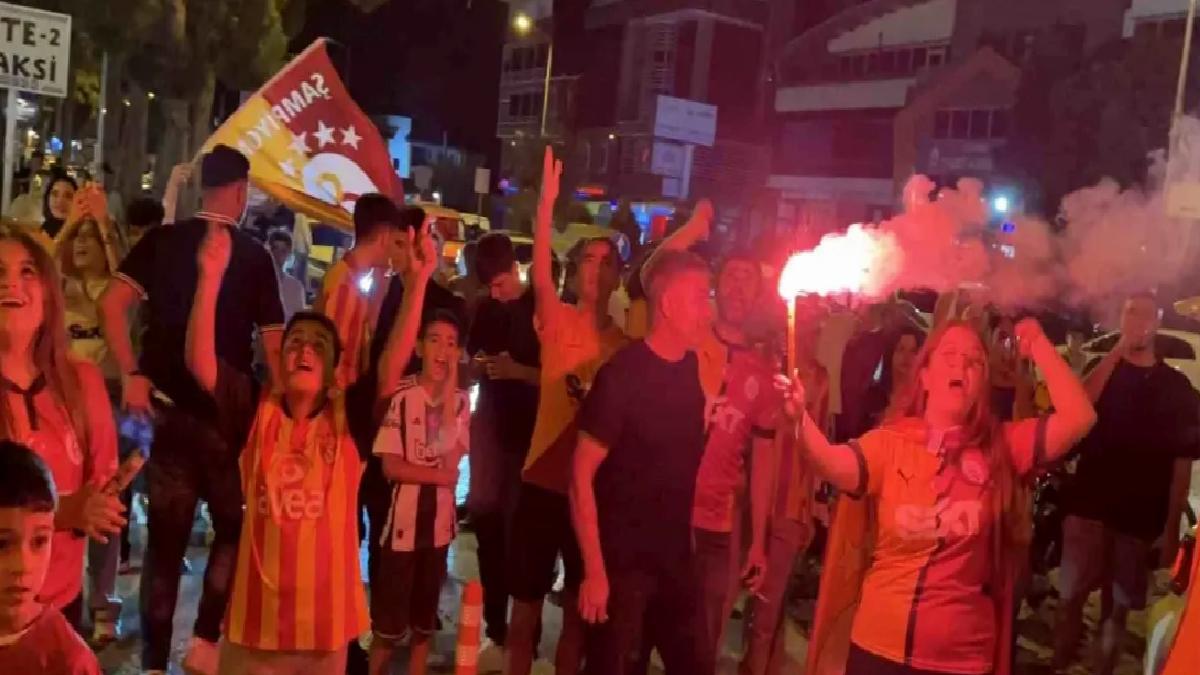 Osmaniye’de Galatasaray Şampiyonluk Kutlaması