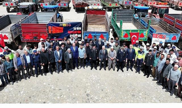 “Reflektör Tak, Görünür Ol” Projesi ile Çiftçilere 10 Bin Adet Reflektör Dağıtılacak