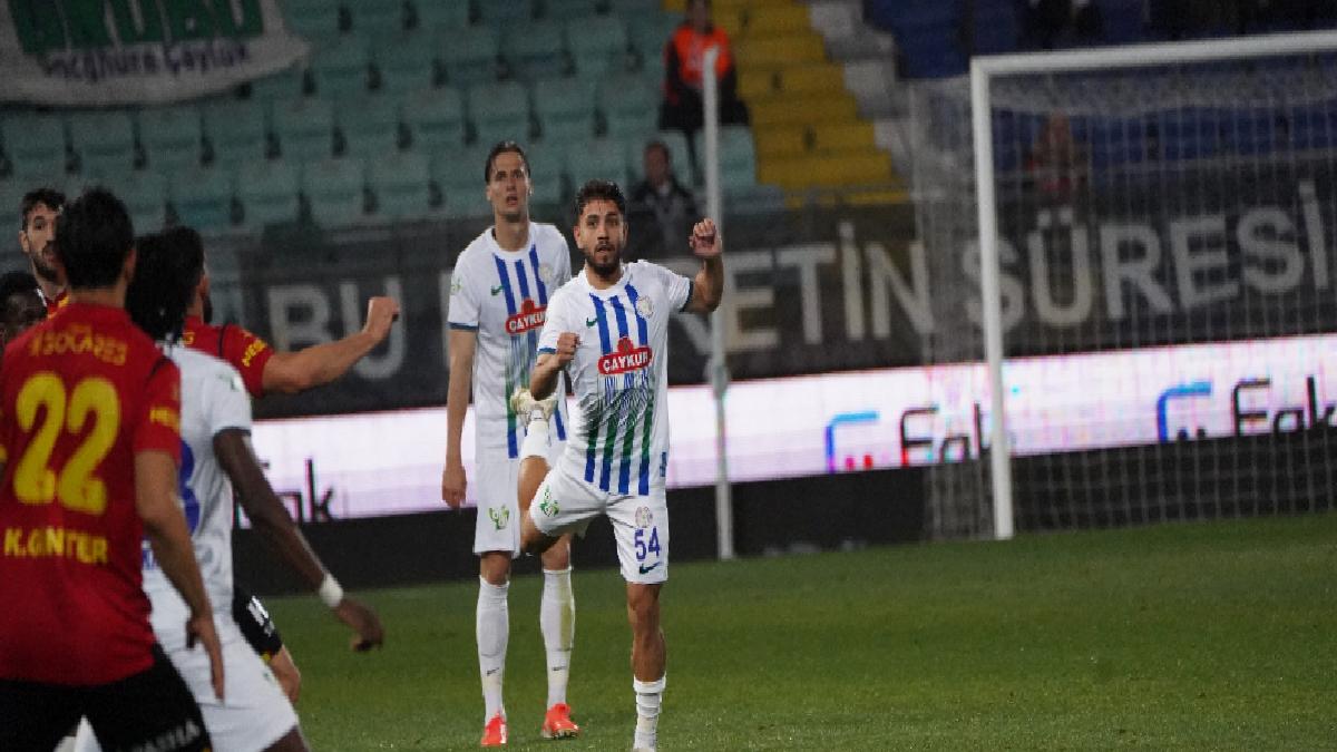 Rizespor, Göztepe’yi yenerek ligde kalmayı başardı