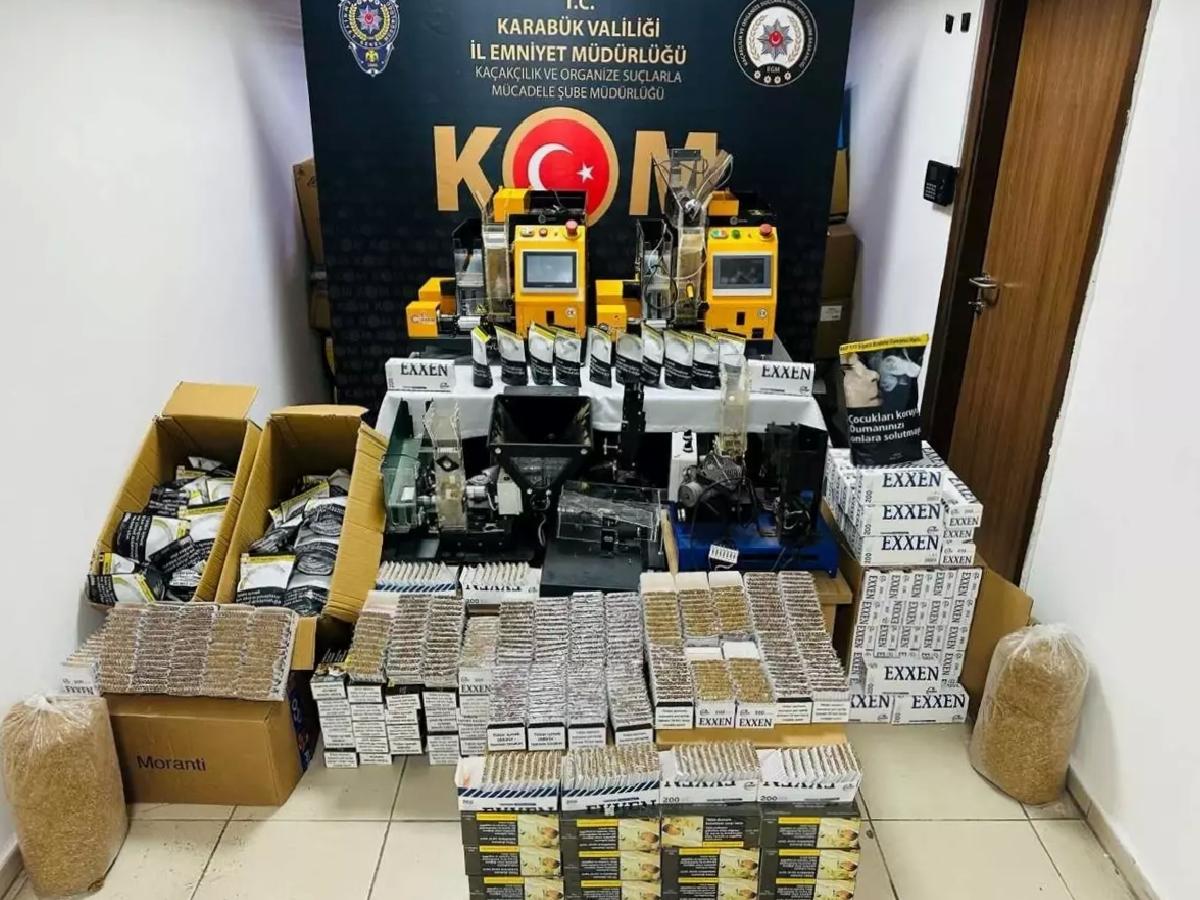 Safranbolu’da Kaçakçılık Operasyonu