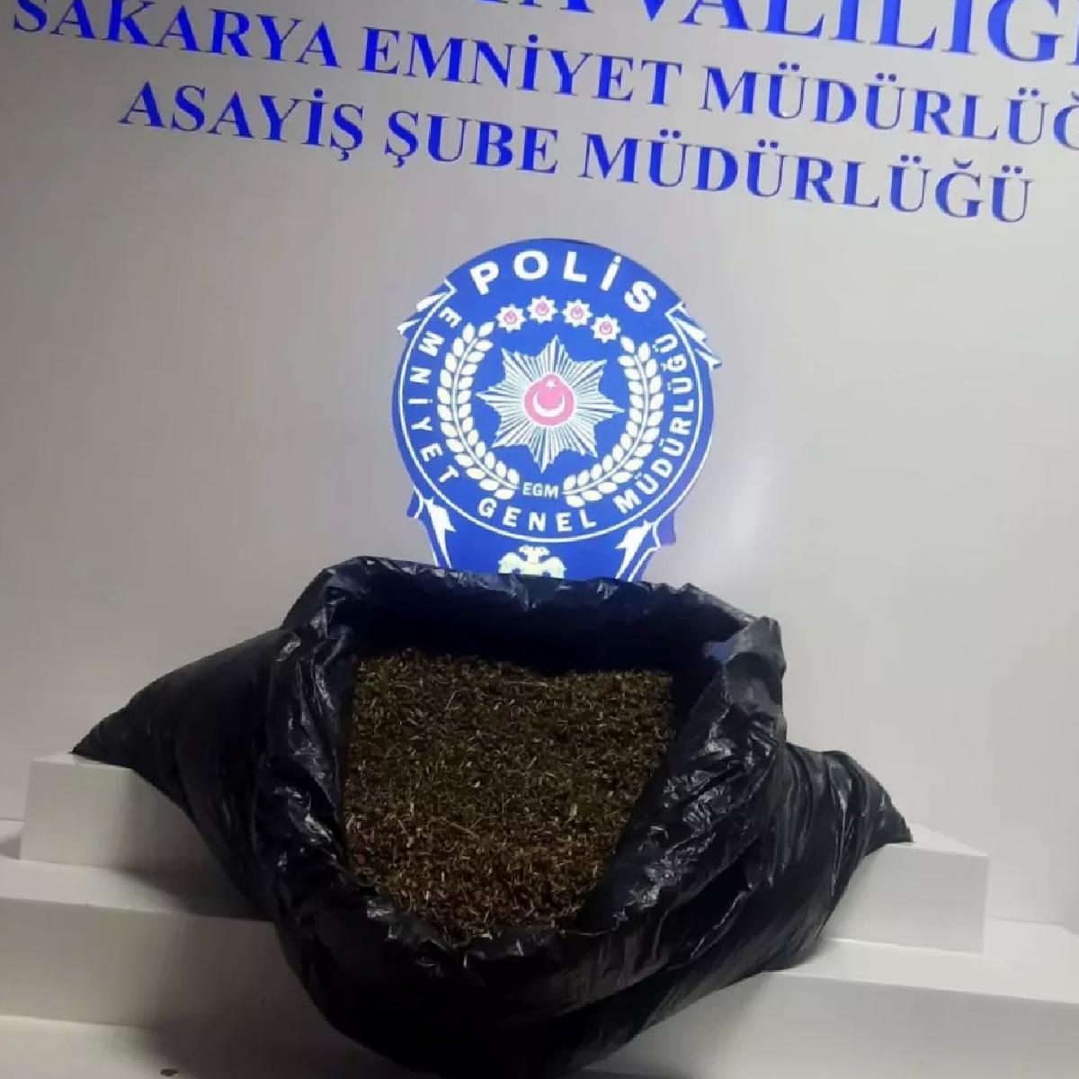 Sakarya’da Uyuşturucu Operasyonu