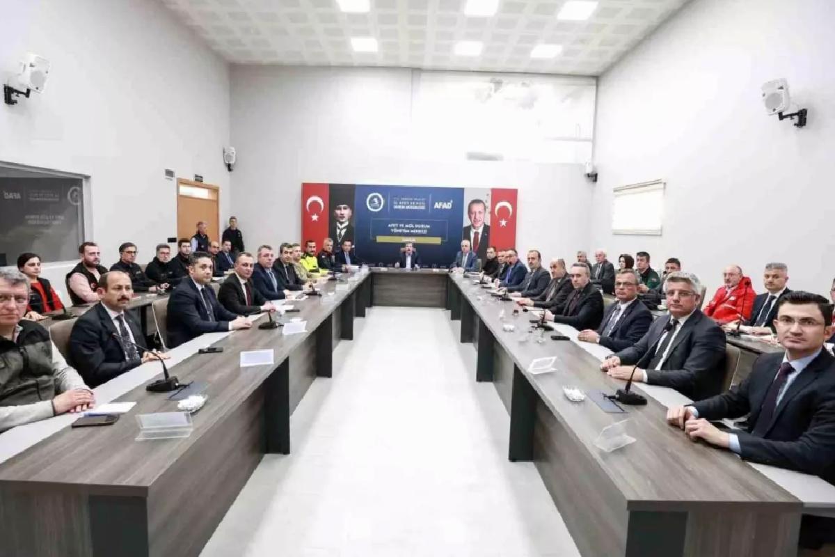 Samsun’da Afet Uyum Toplantısı