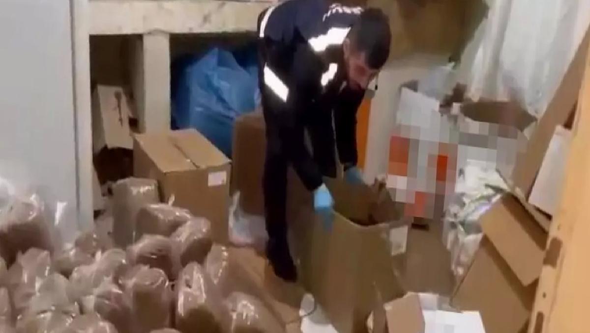 Samsun’da Kaçak Tütün Operasyonu