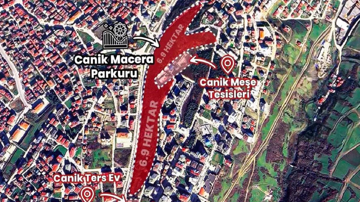 Samsun’da Karadeniz’in En Büyük Macera Parkı Projesi Başladı