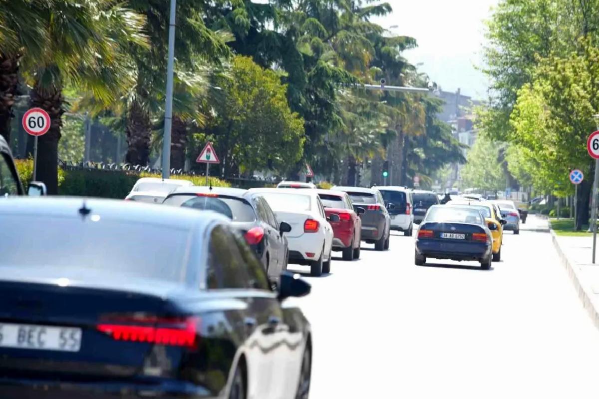 Samsun’da Trafiğe Kayıtlı Araç Sayısı 508 Bin 377’ye Ulaştı