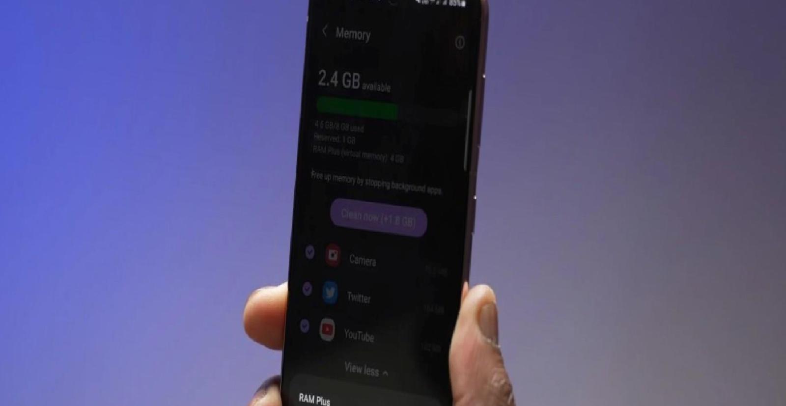 Samsung RAM Plus hududu One UI 8 ile 12 GB’a yükseliyor